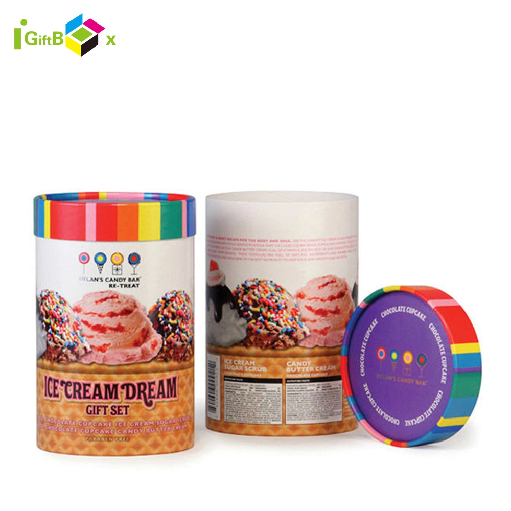 Paper Kraft Tube Box / Round Box for Candle